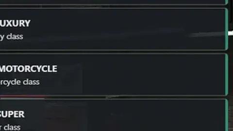 LGF VehicleShop in-game UI - FiveM dealership script