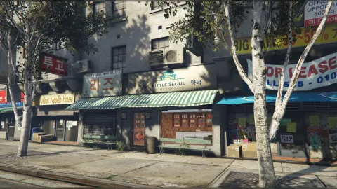 Little Seoul Pharmacy MLO interior for FiveM