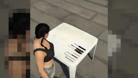 Handheld lockpick props models for FiveM crime roleplay