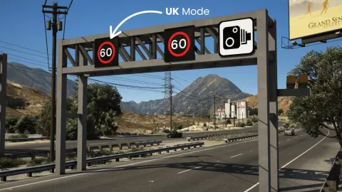 London Studios Smart Motorways in-game UI - FiveM jobs and business script