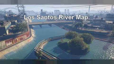 Los santos river map with reworked banks and scenic riverside terrain — FiveM MLO