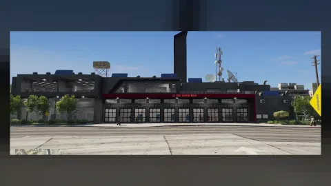 LS Fire Dept MLO - fire station MLO for FiveM GTA 5 roleplay