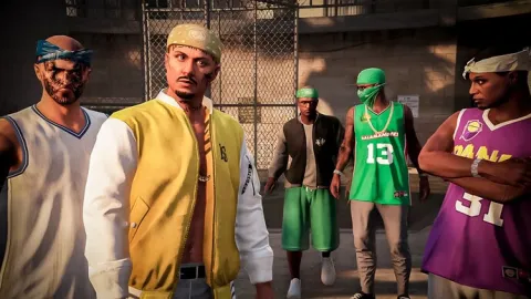 LS gang clothes street wardrobe on FiveM freemode gang character