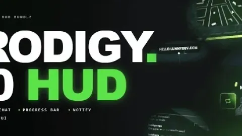 Lunny Prodigy RP 4 0 Inspired HUD in-game UI - FiveM HUD script