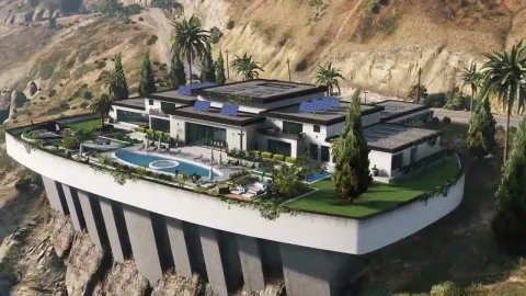 Mafia House MLO interior preview for FiveM