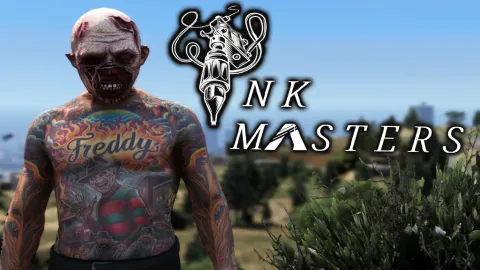Male tattoo skin inked across an MP Male FiveM body