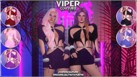 Manipulation dress for MP Female FiveM clothing preview