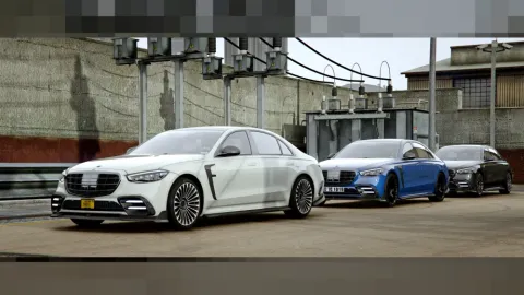 Mansory Mercedes S500 luxury sedan for FiveM