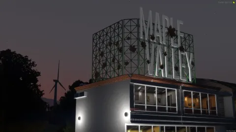 Maple valley raceway circuit with straights, chicanes, and pit lane — FiveM MLO