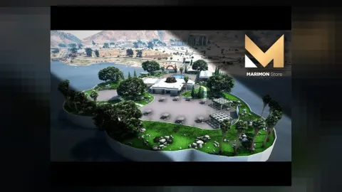 Marimon Mansion 3 MLO interior view - FiveM housing and mansion MLO