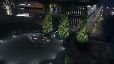 Marimon Mansion Black MLO interior view - FiveM housing and mansion MLO