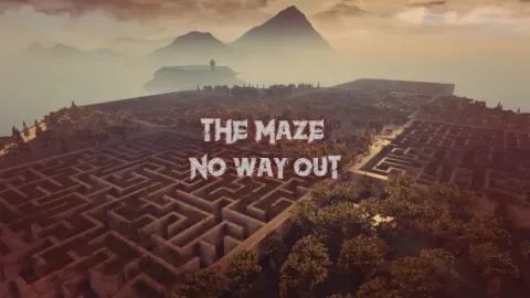 maze no way out map showing a sprawling no-way-out labyrinth in FiveM