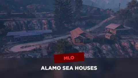 Alamo Sea houses three furnished lakeside homes for FiveM housing
