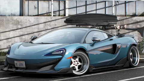 McLaren 600LT Widebody — FiveM vehicle preview screenshot