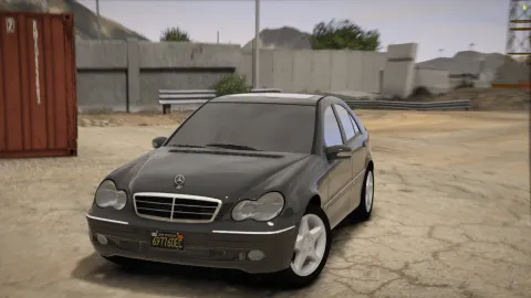 Mercedes C320 W203 sedan FiveM add-on