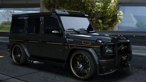 Mercedes G65 AMG luxury SUV in FiveM