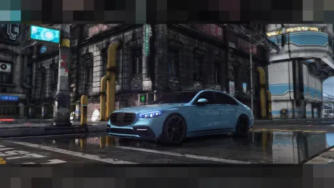 Mercedes s class brabus b50 fivem — FiveM vehicle preview
