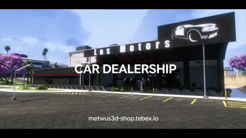 Los Motors Car Dealership interior preview for FiveM