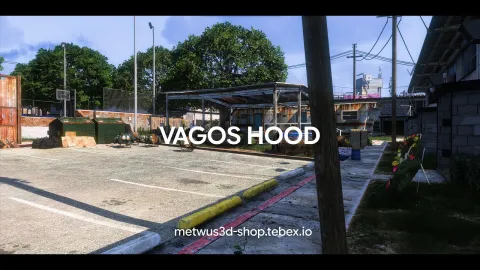 Vagos Hood MLO interior preview for FiveM roleplay servers