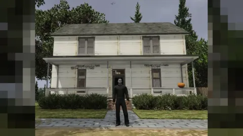 Michael Myers house Halloween MLO exterior for FiveM