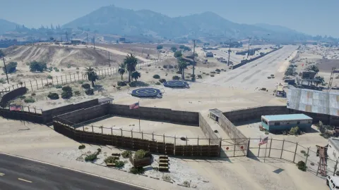Military base mlo desert forward operating base for FiveM roleplay