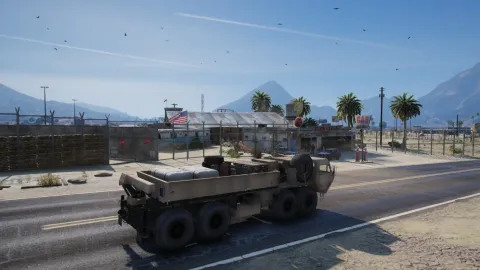 Military base mlo desert forward operating base for FiveM roleplay — view 2