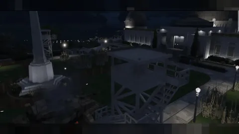 Military observatory mlo with domes and secure base in FiveM
