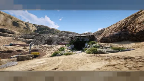 Underground tunnels of a mining shafts MLO for FiveM