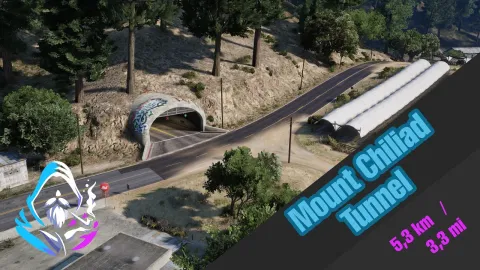 SpiRit Mount Chiliad Tunnel — FiveM MLO preview screenshot