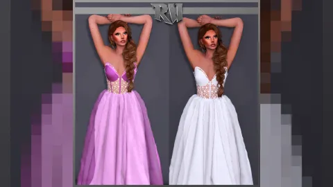 MP Female dress on a FiveM freemode character
