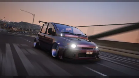 Multipla Twin Turbo FiveM tuned carbon widebody car