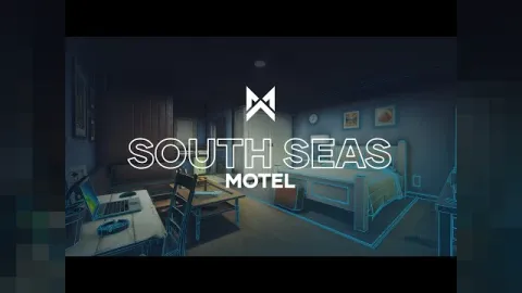 MXC South Seas Motel lobby and rooms interior for FiveM