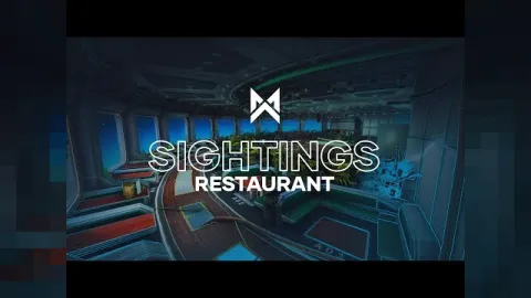 MXC Space Restaurant MLO themed diner interior with dining floor in FiveM
