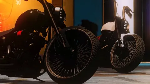 Mystimate Customs Hades Motorcycle Package front view - FiveM motorcycle