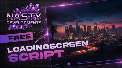Nasty Loading Screen FiveM loadscreen — sleek animated connect screen
