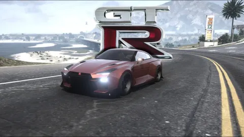 Nissan GT-R R36 Hycade widebody supercar FiveM add-on — view 2