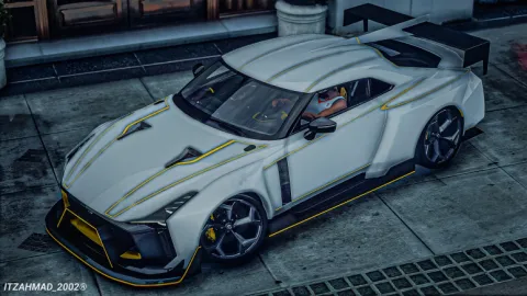 Nissan gt r50 concept fivem addon — FiveM vehicle preview