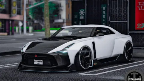 Nissan gt r50 speedhunter fivem add on — FiveM vehicle preview