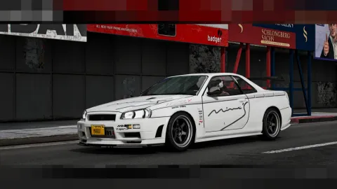 Nissan skyline gt r r34 fivem — FiveM vehicle preview