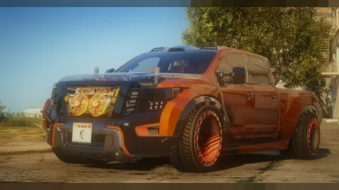 Nissan Titan V8 Turbo full-size pickup for FiveM