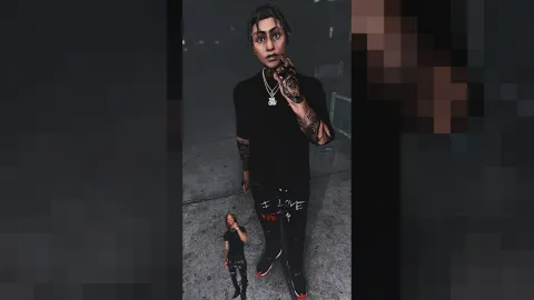 Richezza jeans worn by an MP Male freemode character in FiveM
