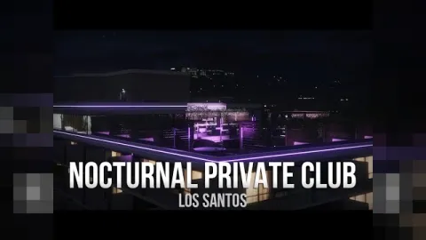 Nocturnal Private Club nightclub interior for FiveM