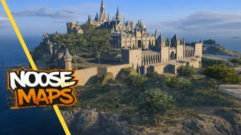 Noosemaps Fantasy Castle Map MLO - custom map for FiveM GTA 5 roleplay