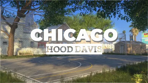 Street corner of the chicago hood mlo in the Davis district — FiveM MLO