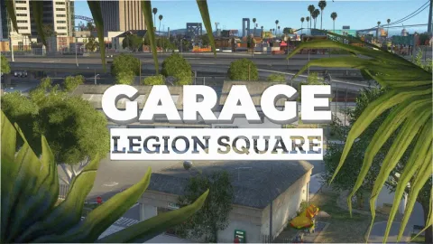 Legion Square Garage interior preview for FiveM roleplay servers