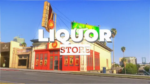 Liquor Store MLO interior preview for FiveM
