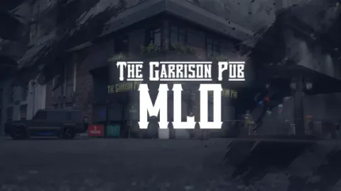 Garrison Pub mlo cosy British-style interior for FiveM roleplay