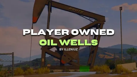 Oil Well Job FiveM script — drilling an oil well for crude