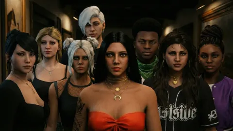 Blend Mp Character Ped Faces Pack for FiveM