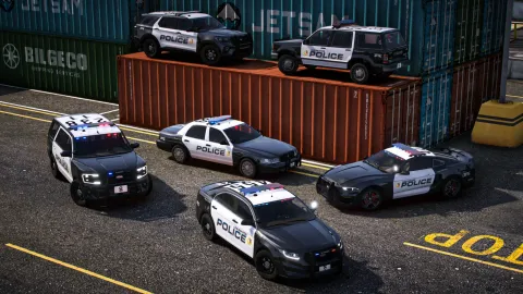 EVP Vapid Police Patrol Car Bundle for FiveM